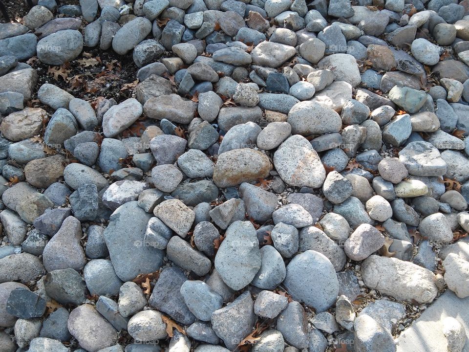 Pieces of rocks
