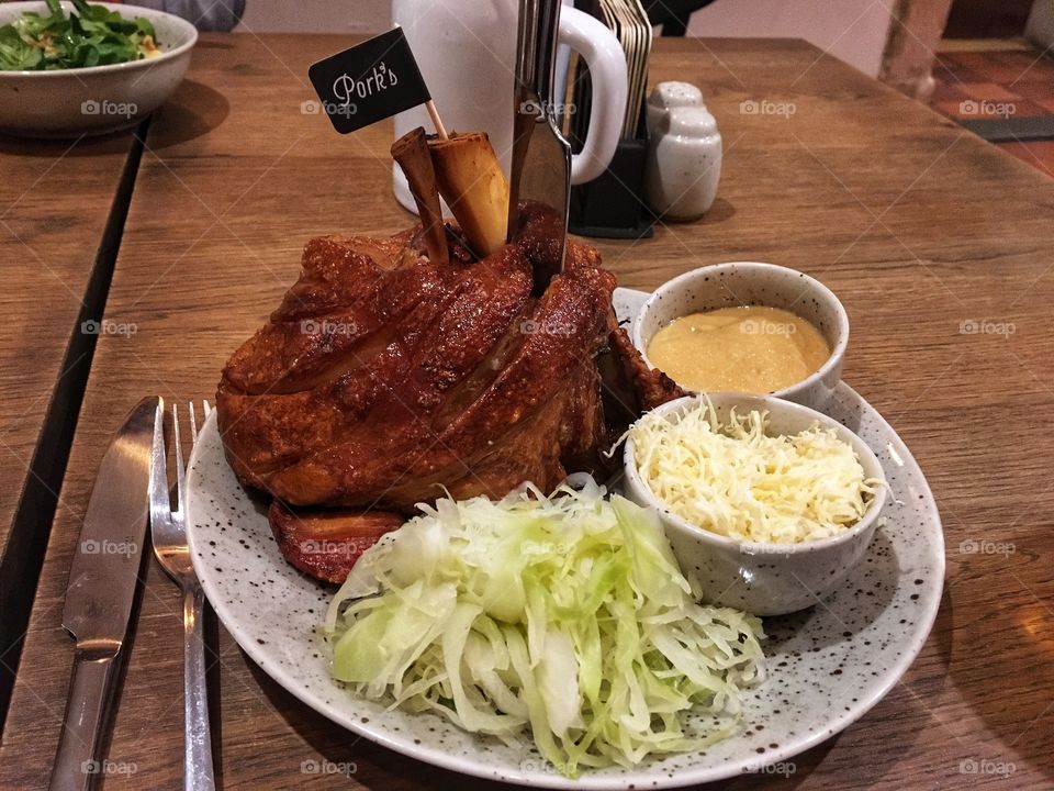 Just looking at this piece of Pork makes me want to eat it all over again ... if in Prague visit Pork’s 