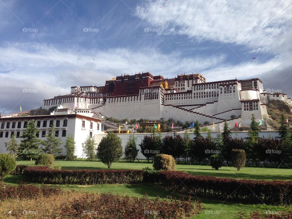 Potala Palace in Lhasa