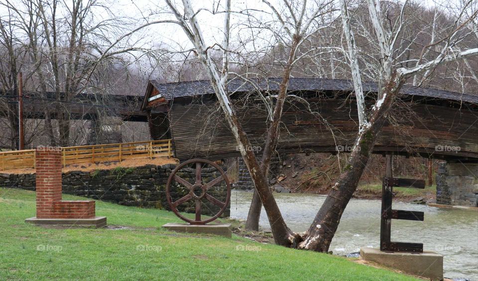 LOVE -- Humpback Bridge in Virginia