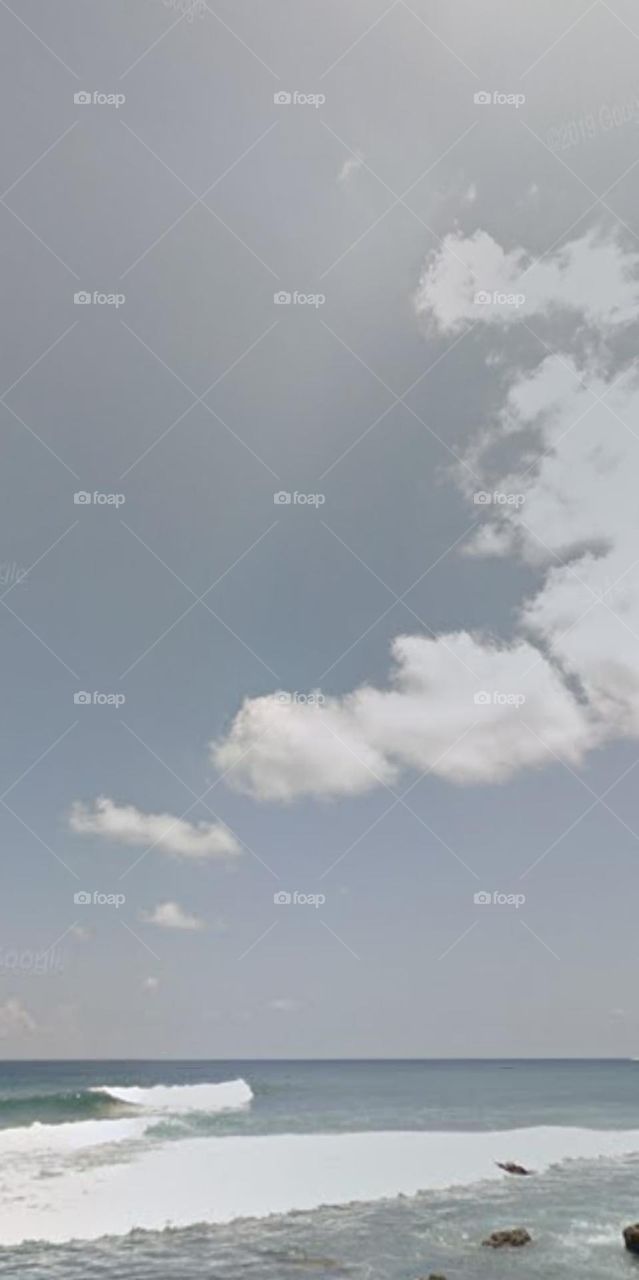 Sóng biển dạc dào.