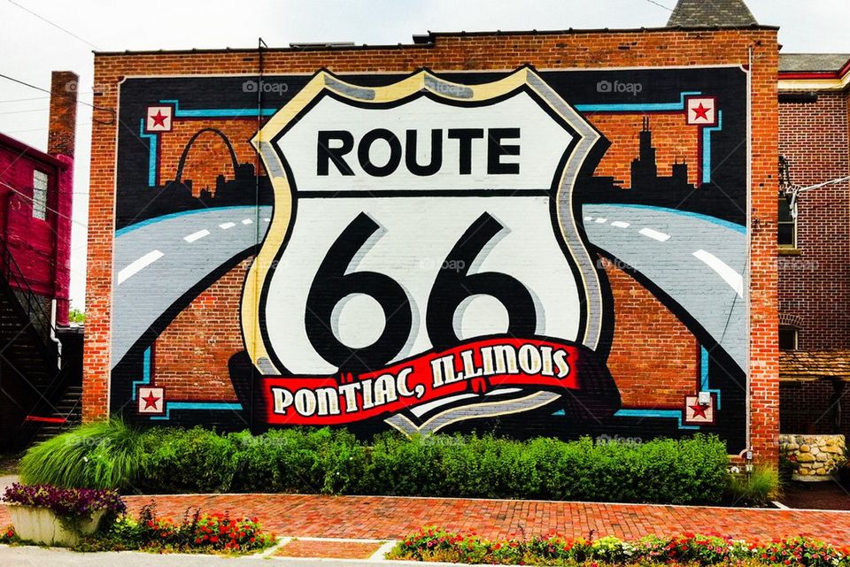 Largest Route 66 shield