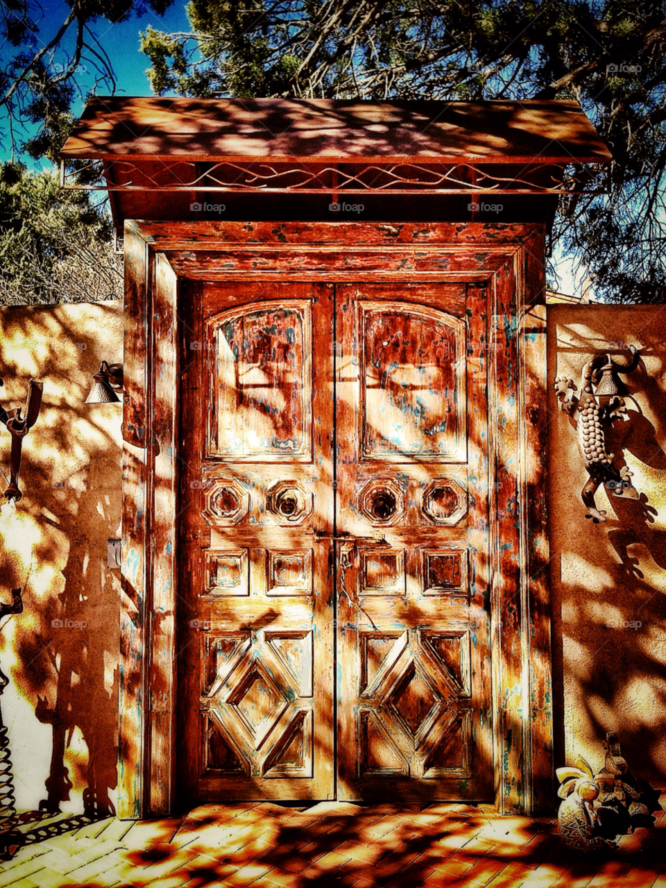 wall wood sun trees by stevehardley7