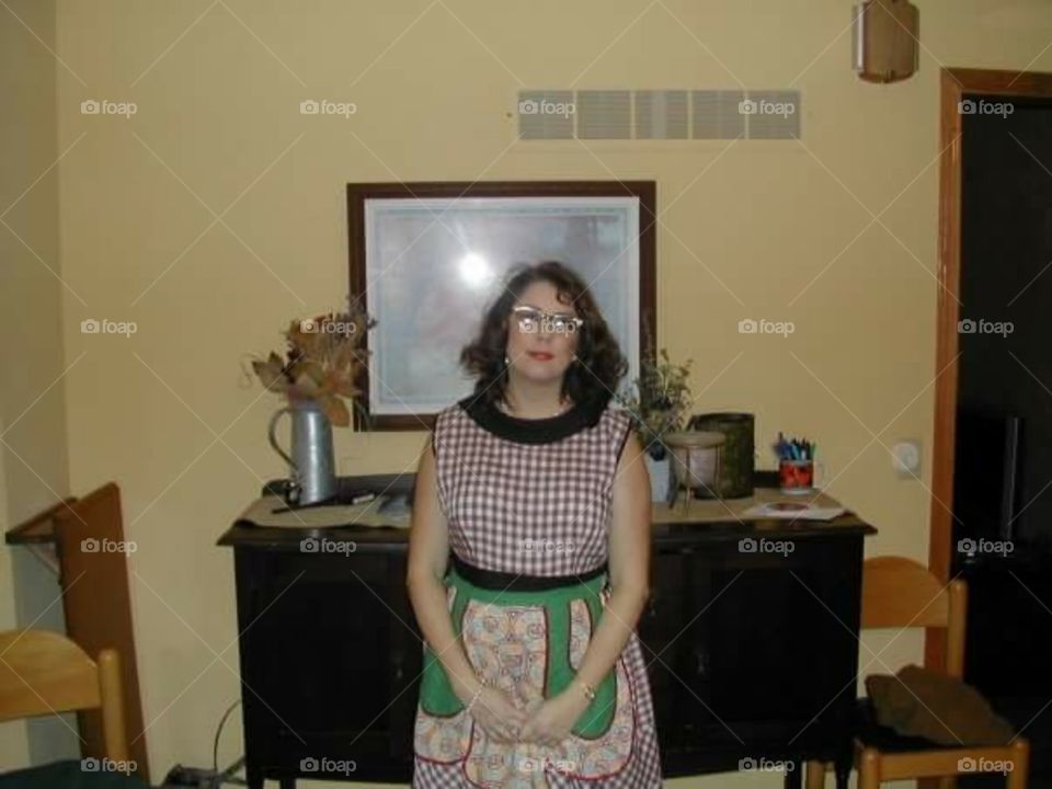 Costume Party, 1950s housewife