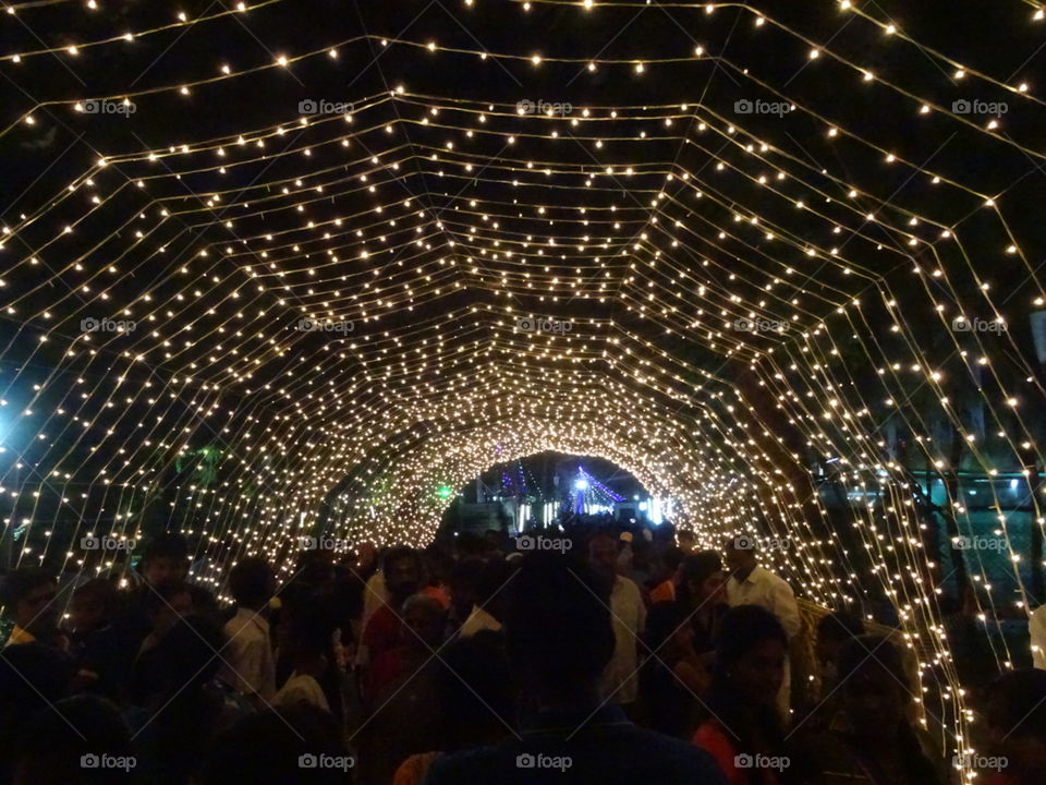 Light, Pattern, Motion, Abstract, Christmas