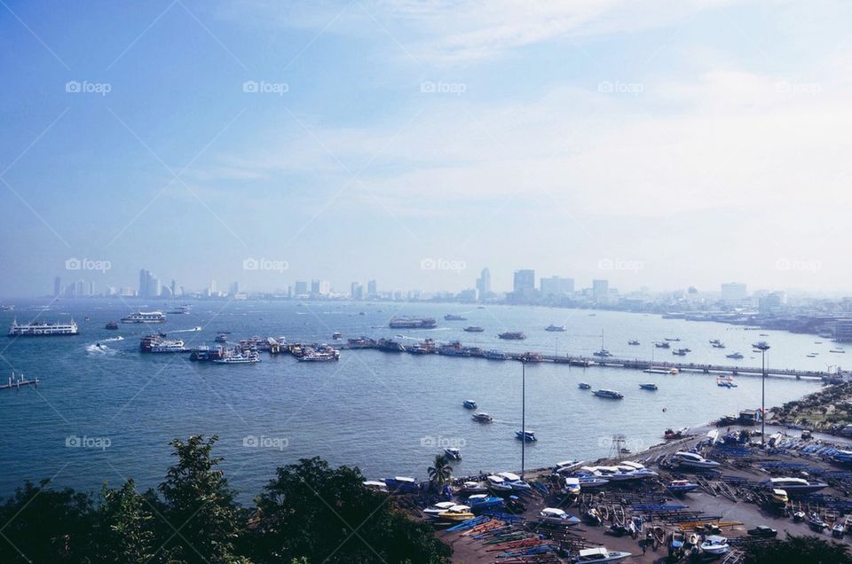 Pattaya city view 