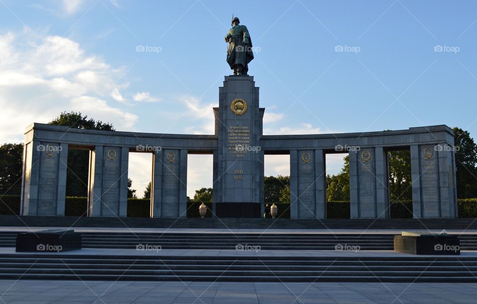 The Soviet Memorial in Berlin