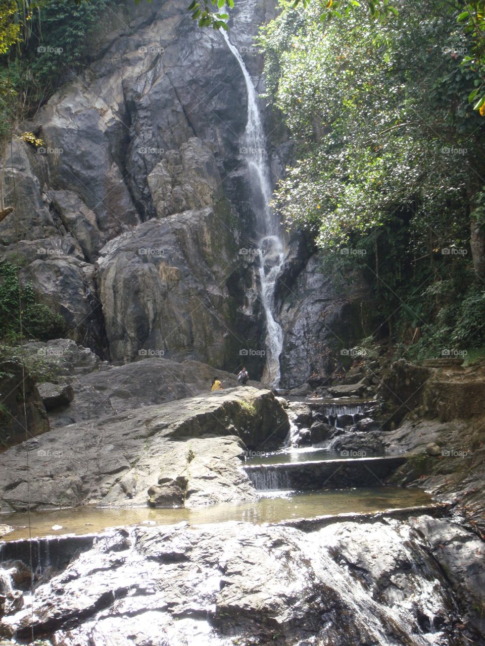 waterfall in Malaysia.