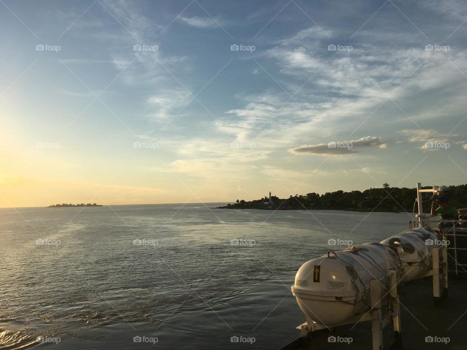 Sky and seascape