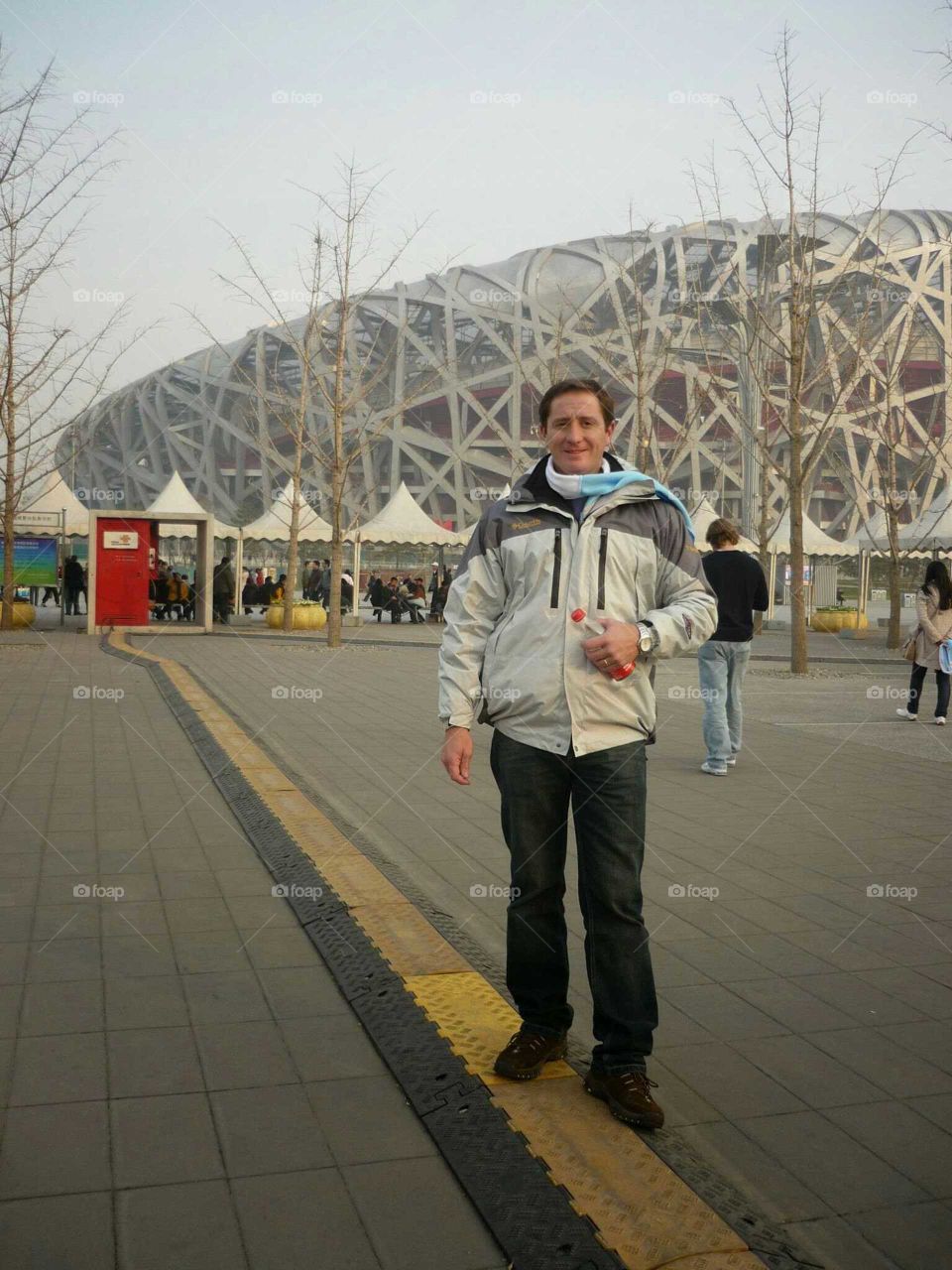 birds nest stadium. olimpic stadium of Beijing, china