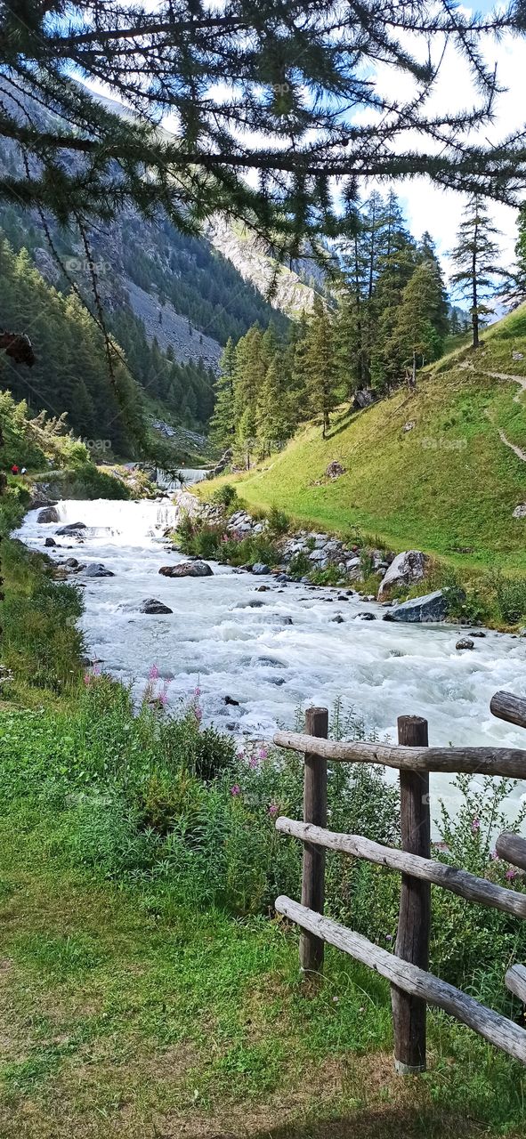 River in Mountain