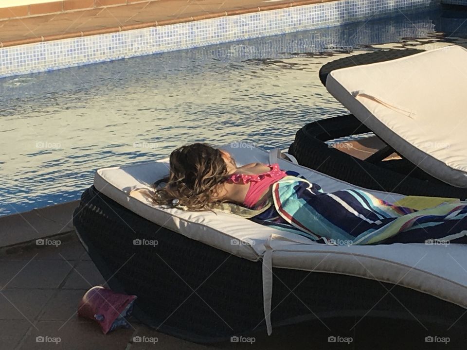 Sleepy after bathing