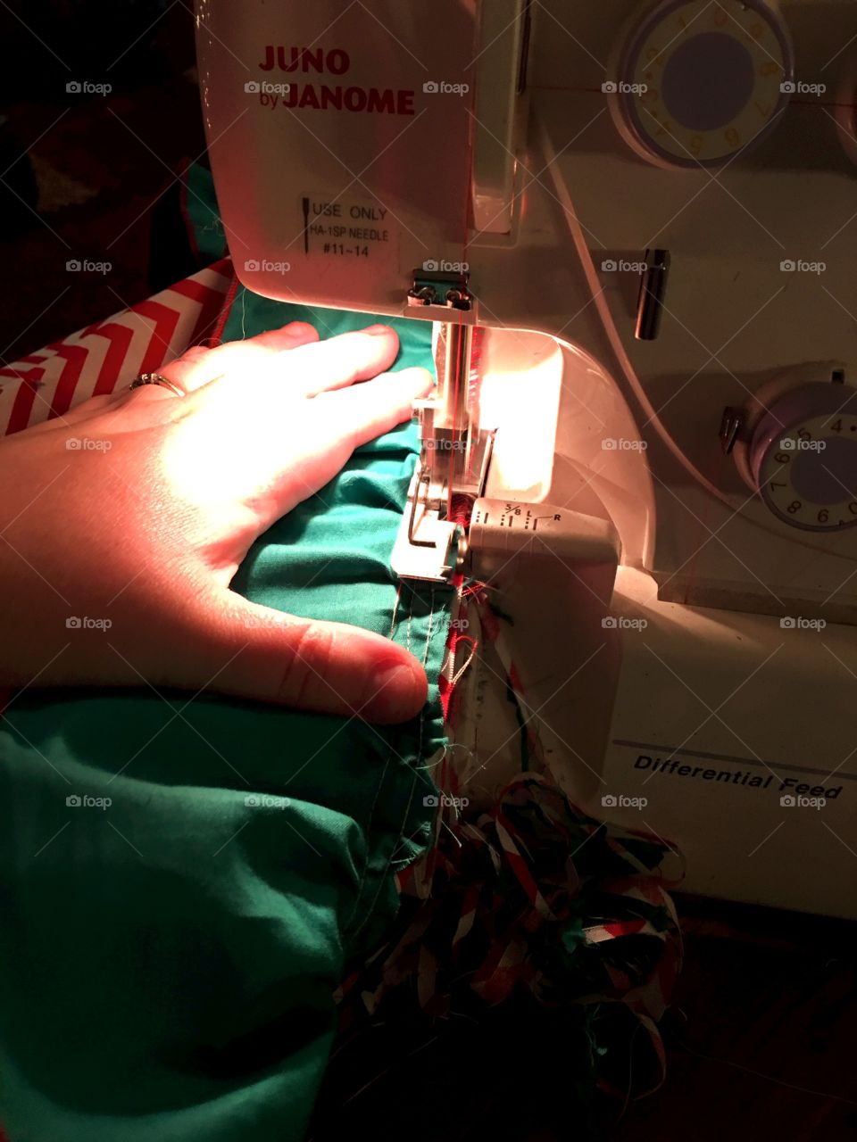 Serging is a skill of it's own.. 