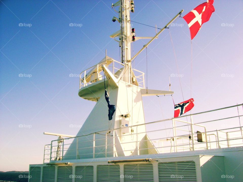 Denmark to Norway ship