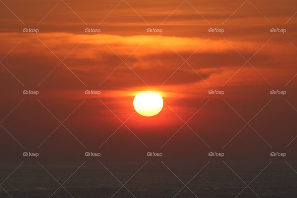 Sun set at Thailand