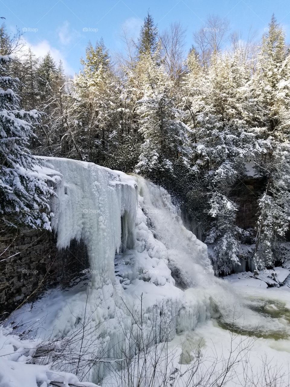 icy falls