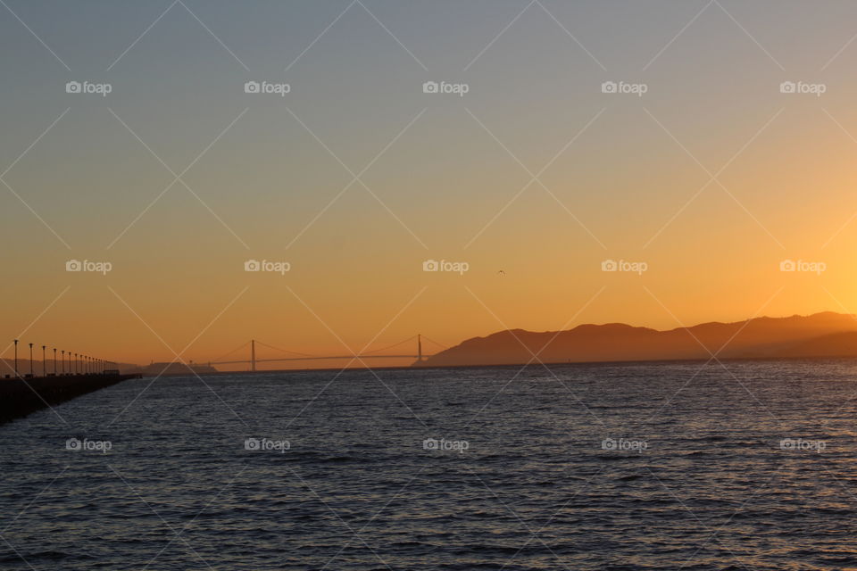 Sunset, Dawn, Water, Sea, Evening