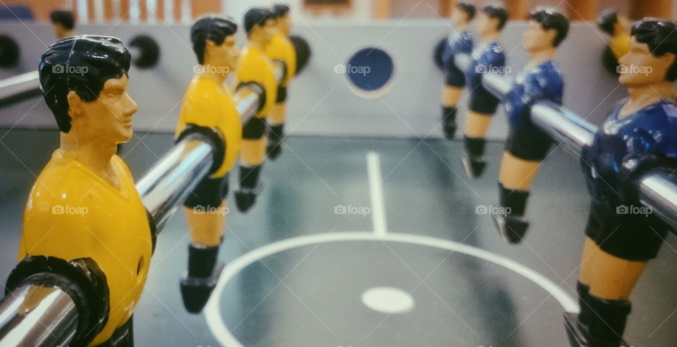 Foosball. Table football