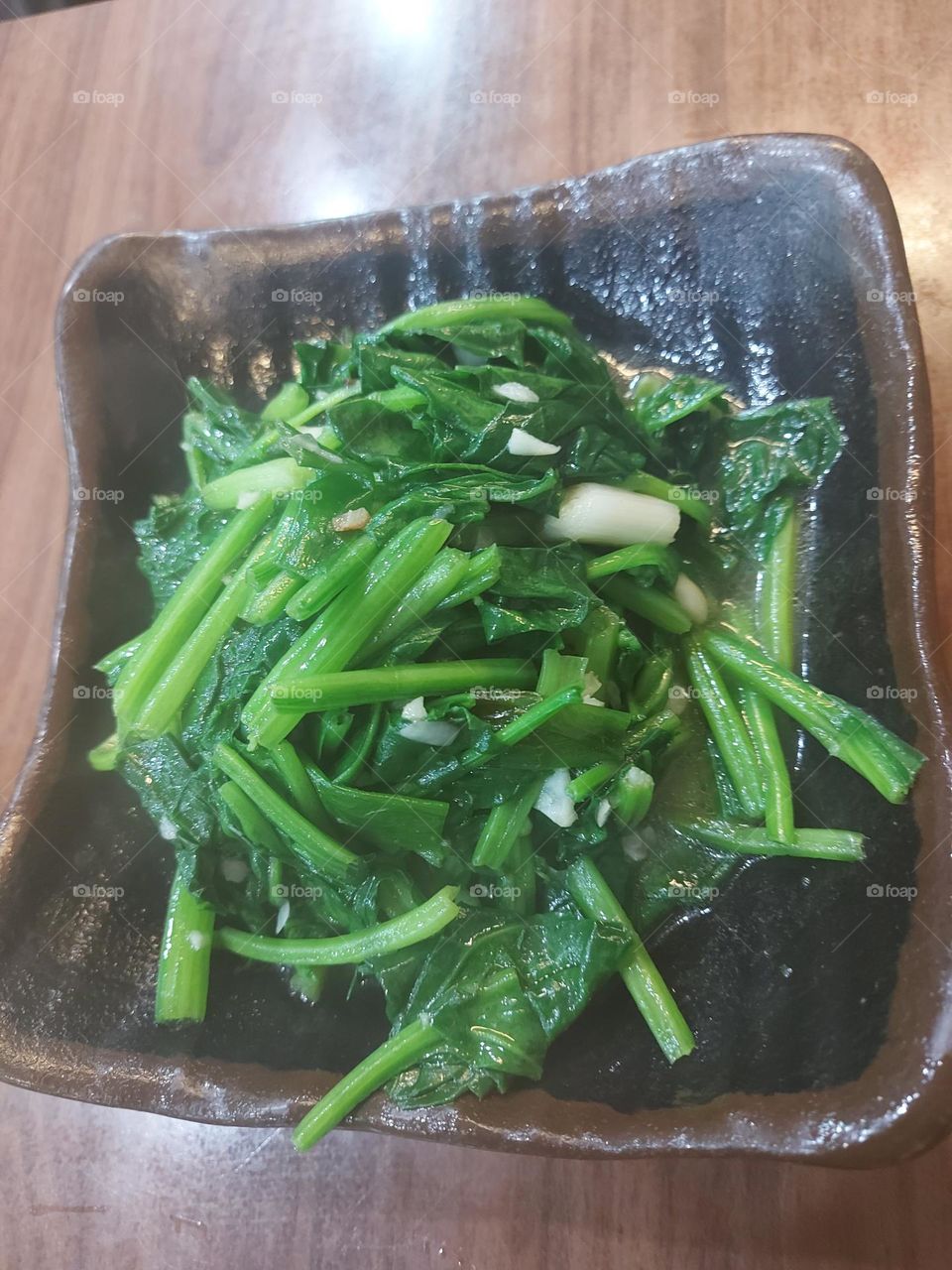 Fried Spinach