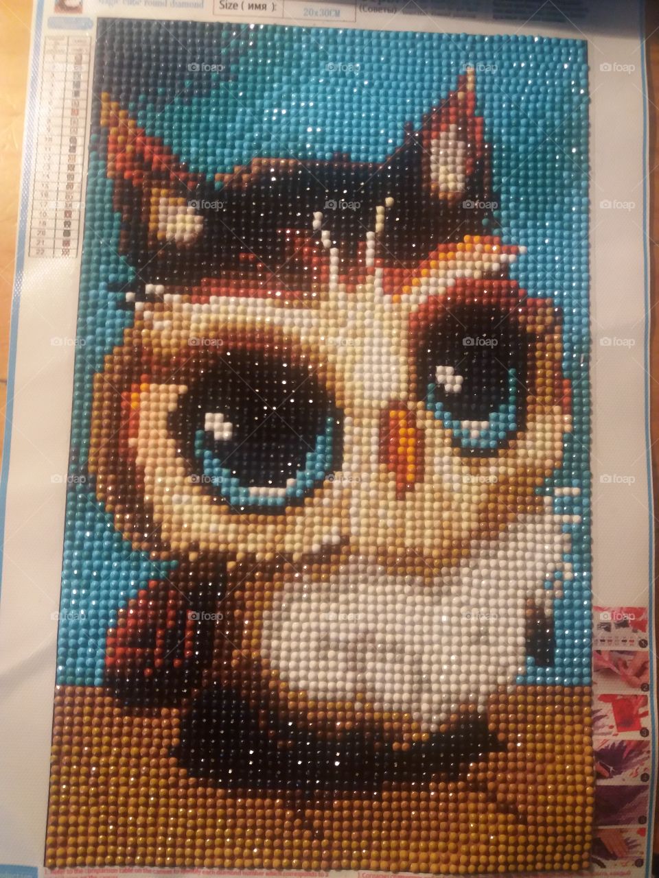 Diamond painting as a hobby