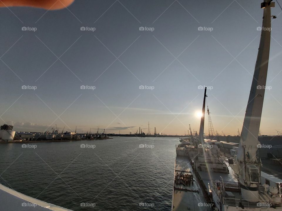 one of the most beautiful scenery of the day--- sunset