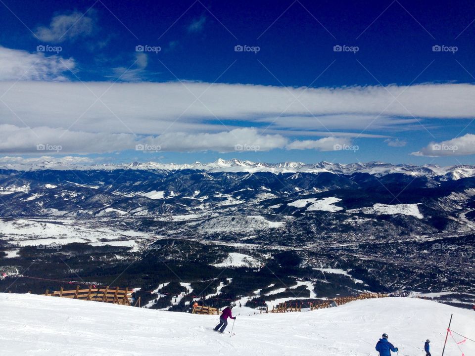 Skiing in Colorado 