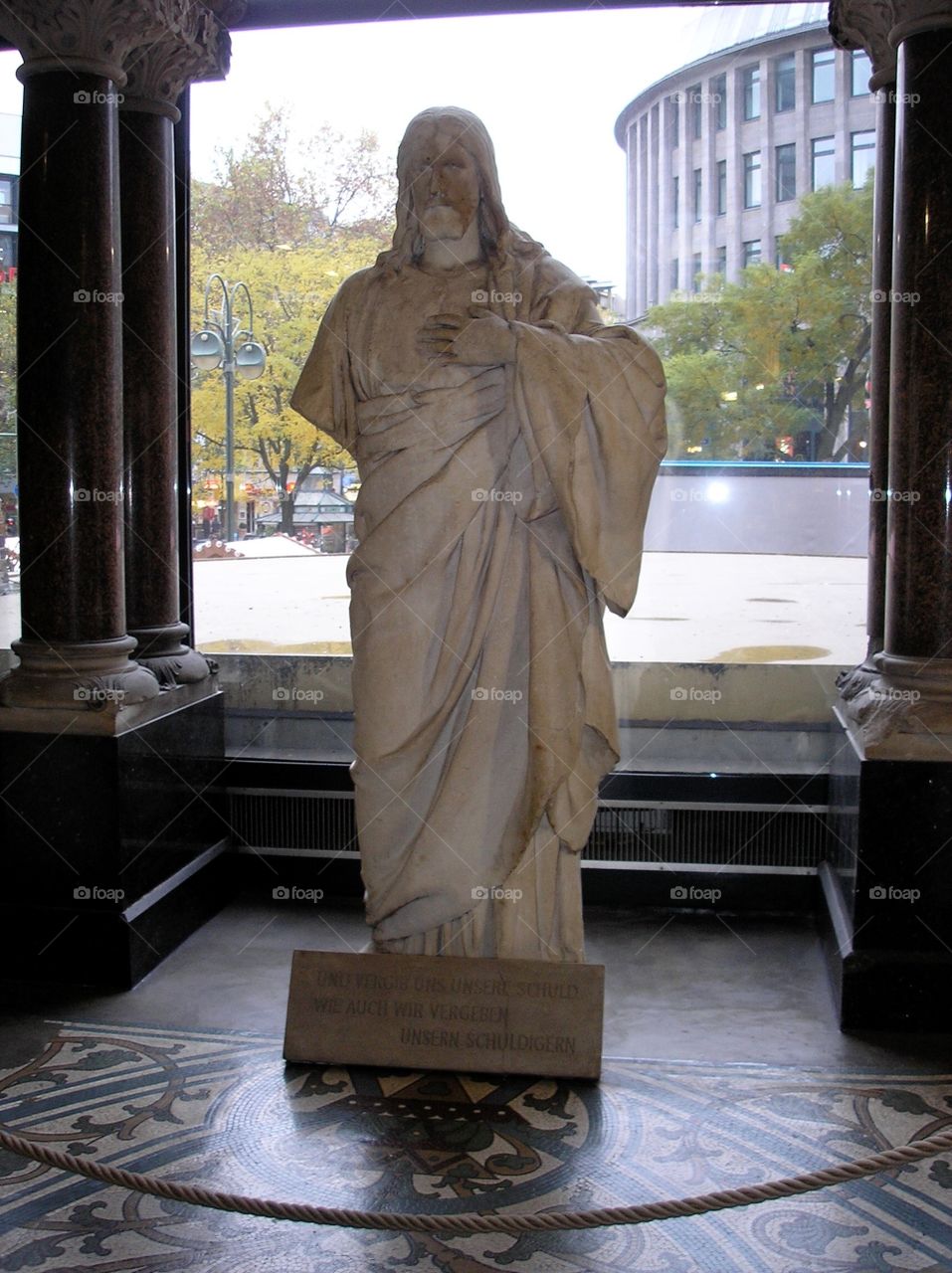 Jesus statue