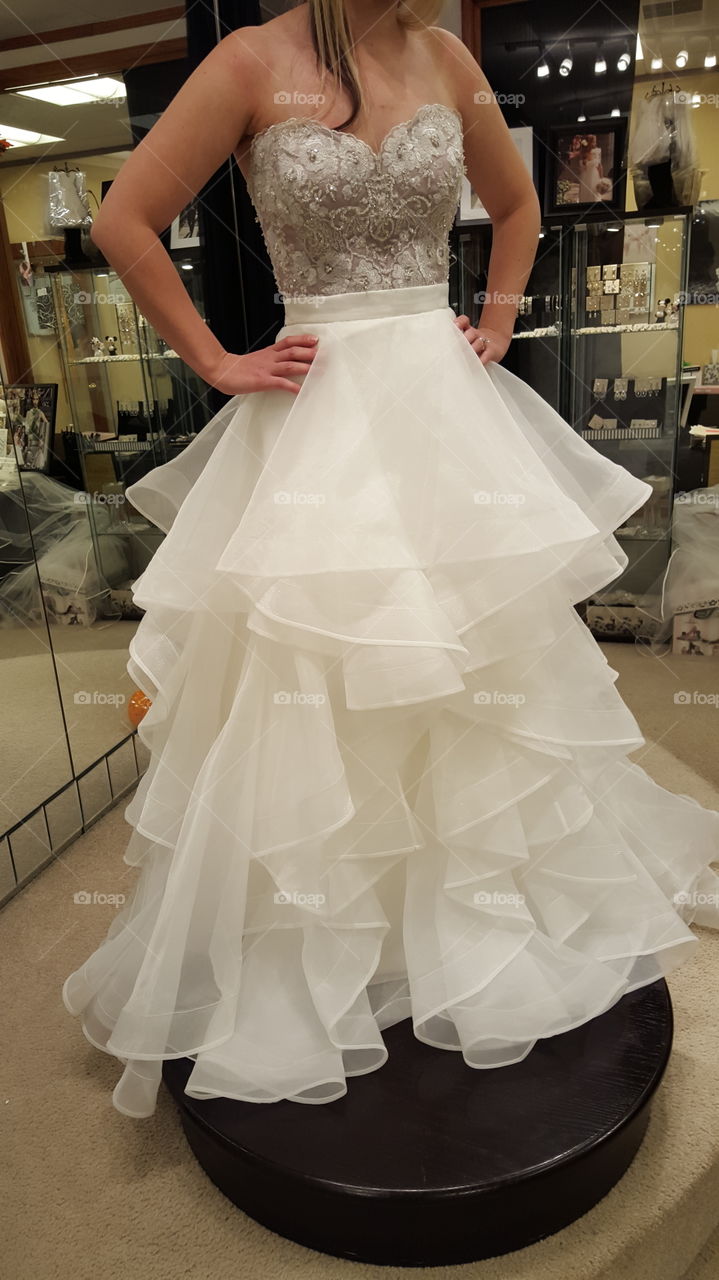 bridal skirt