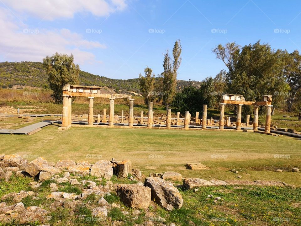 Ancient Temple of Vravronias Artemidos