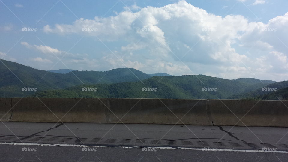 Mountain Passes! . taken from I-40 while traveling to South Carolina! 