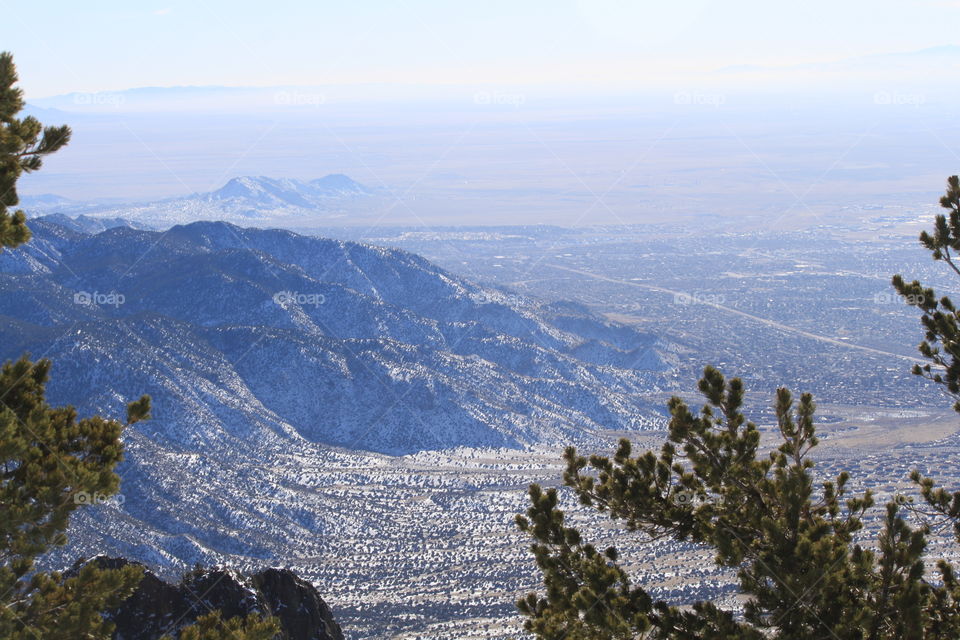 Sandia Mountains in