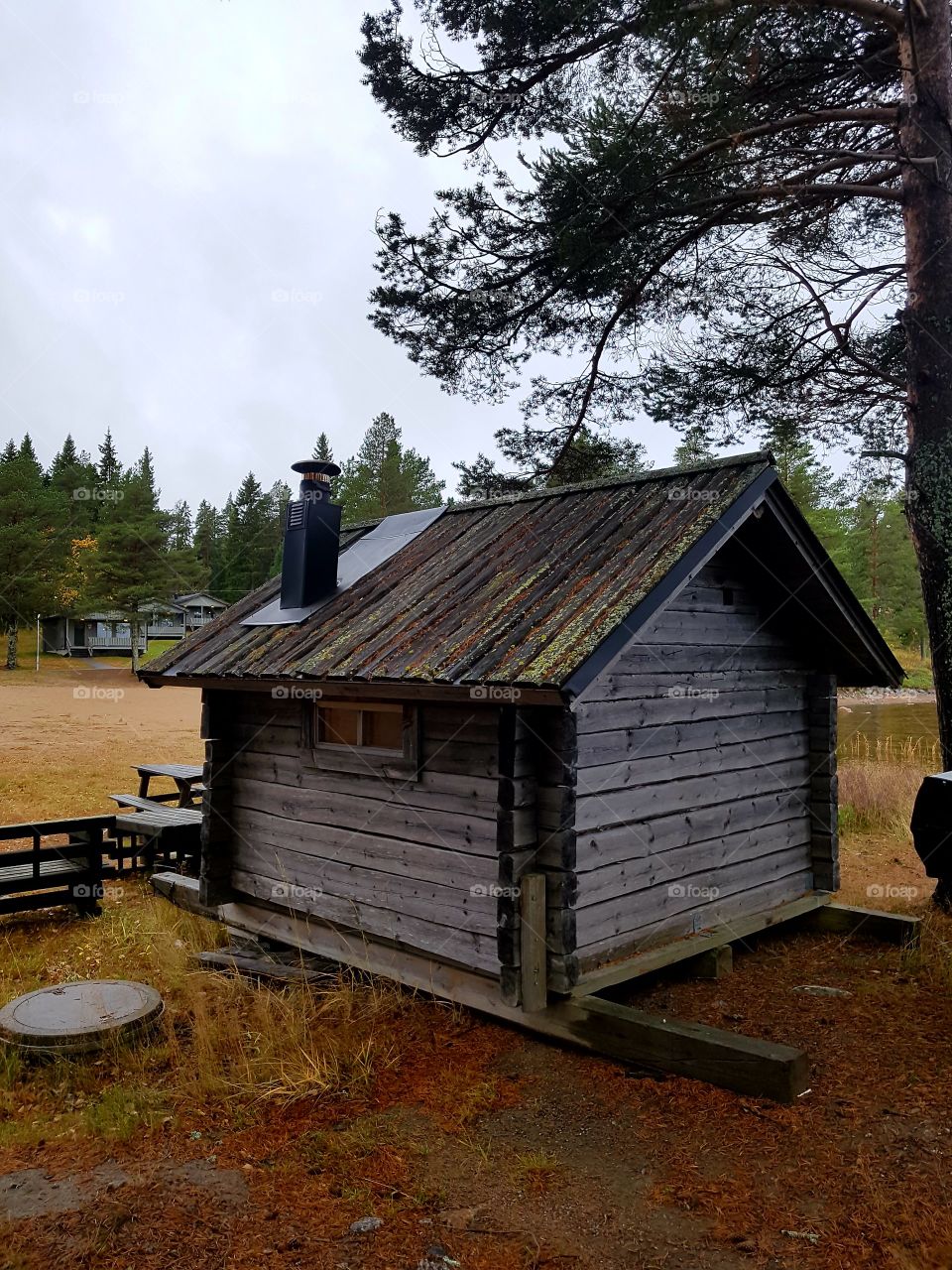 small cottages in camping
