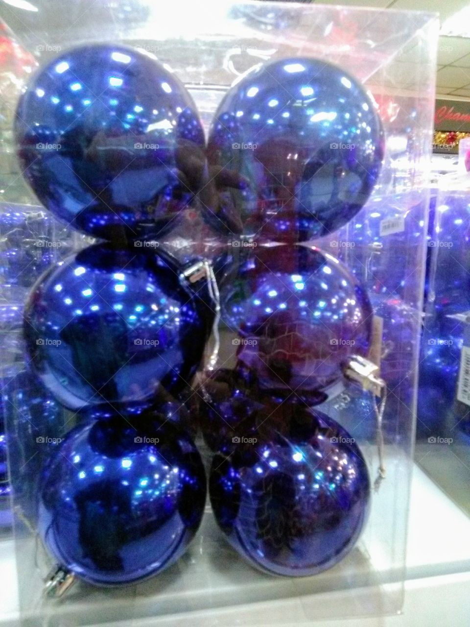 Blue Colour ball