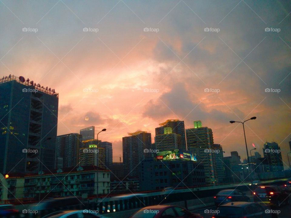 Shanghai Sunset