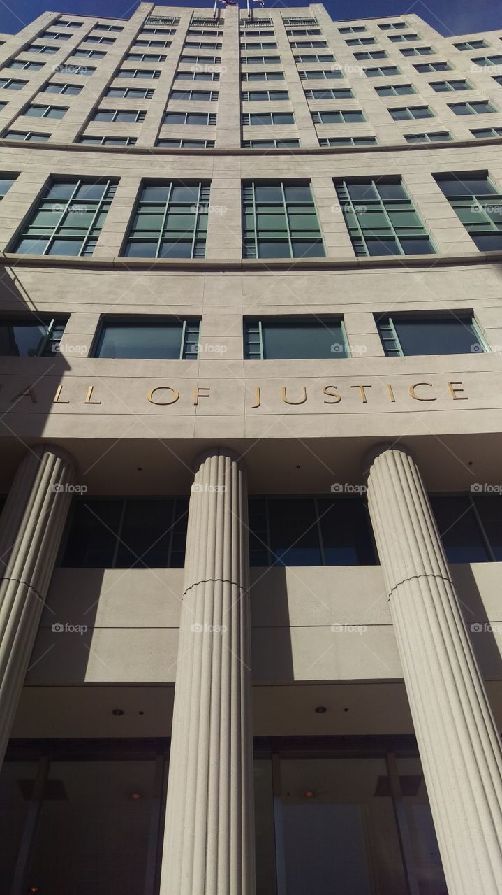 San Diego Hall of Justice up close