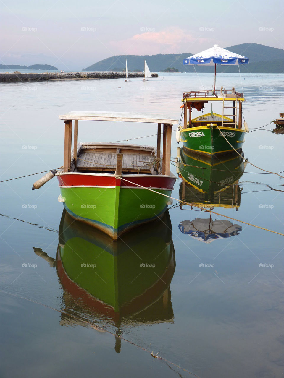 summer water river boat by liondb1