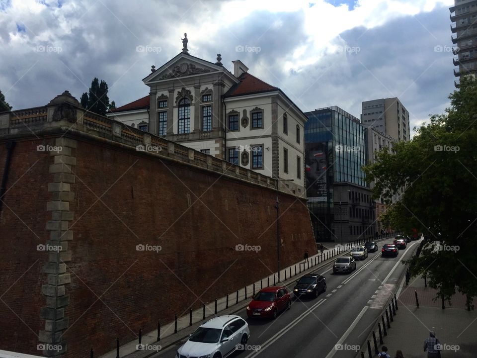 A street in Warsaw