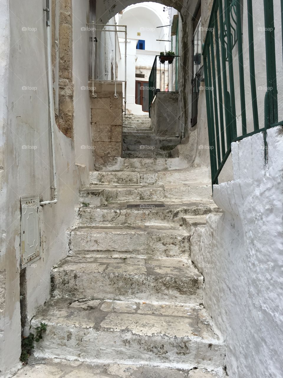 Low angle view of staircases