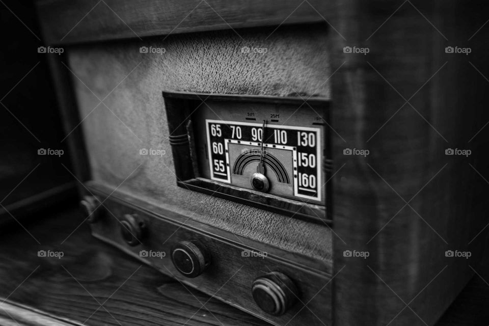 old radio picture