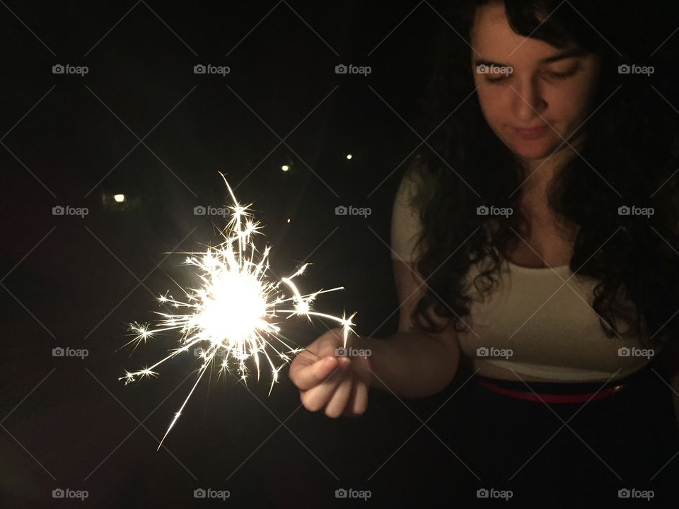 Sparklers 1. A standard sparklers photo shoot. 