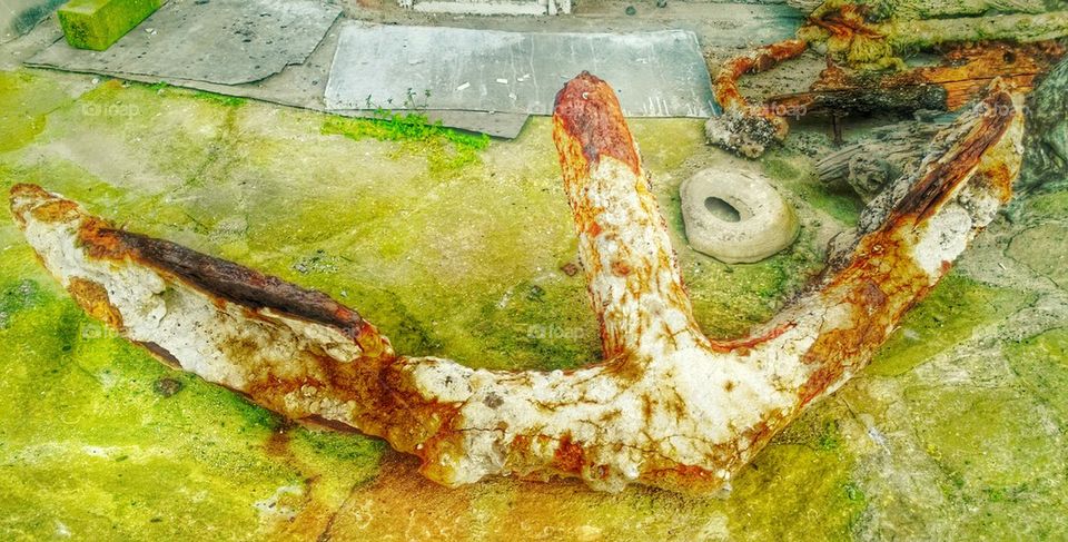 old, yet, Nesebar, island, old, rusty, fixed, sea, 