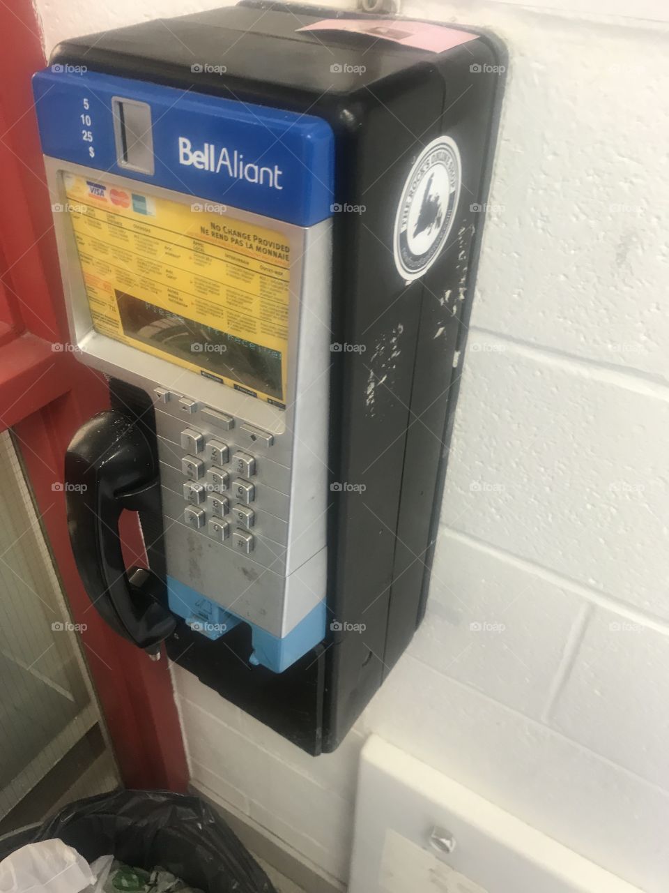 This is a bell Aliant payphone. They are becoming increasingly hard to find. I realize a day is coming when people will no longer remember what a payphone is, and maybe this will help preserve memory of a fading technology that is in decline 