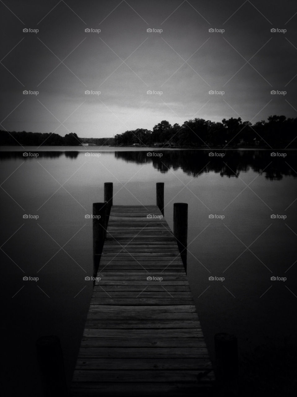 Dock on the Lake in B