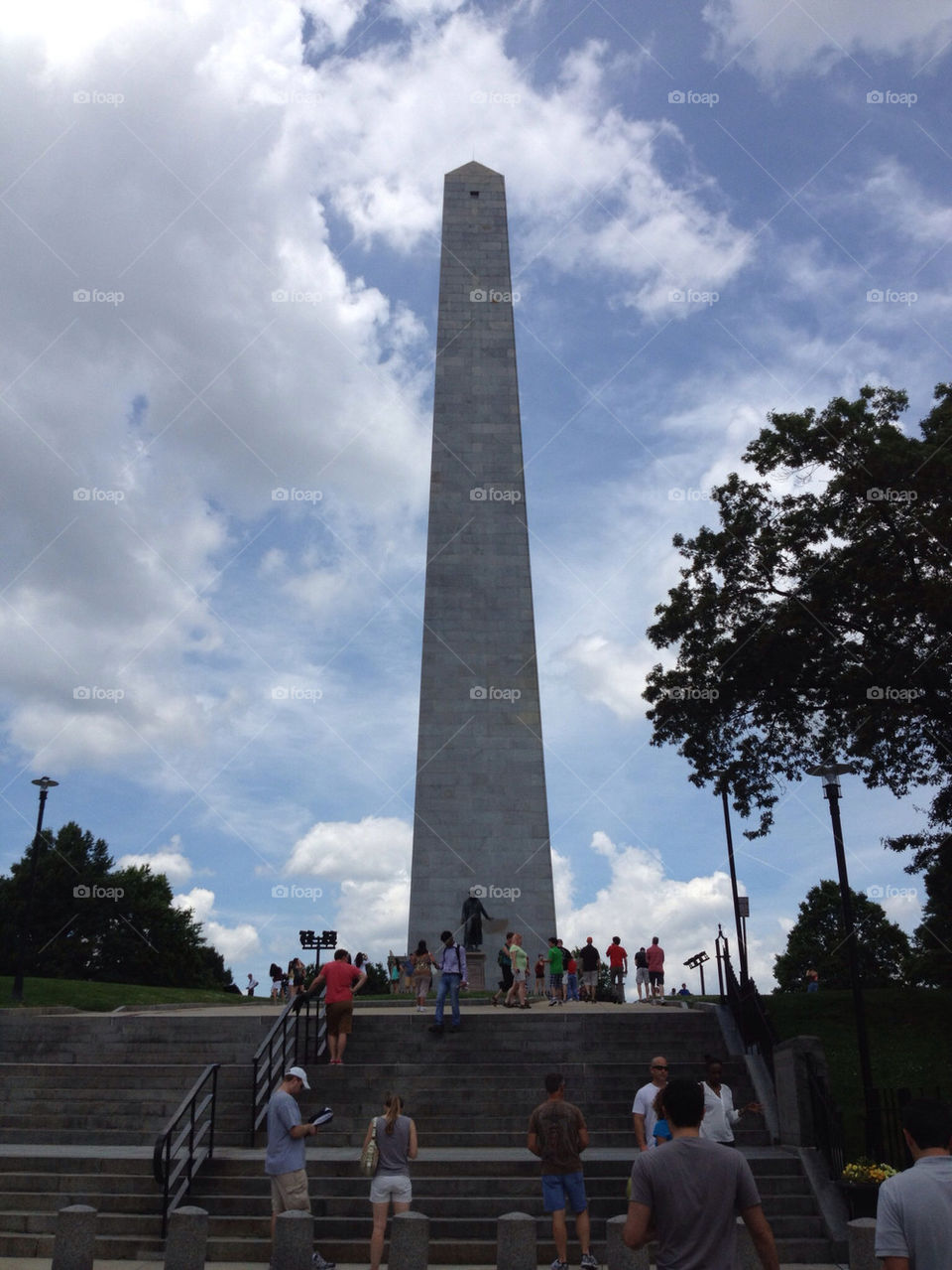 boston monument historical bunkerhill by monish