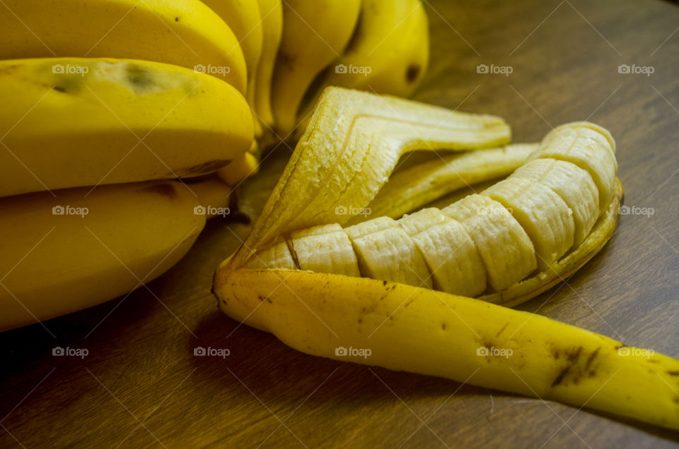 brazilian fruits: banana