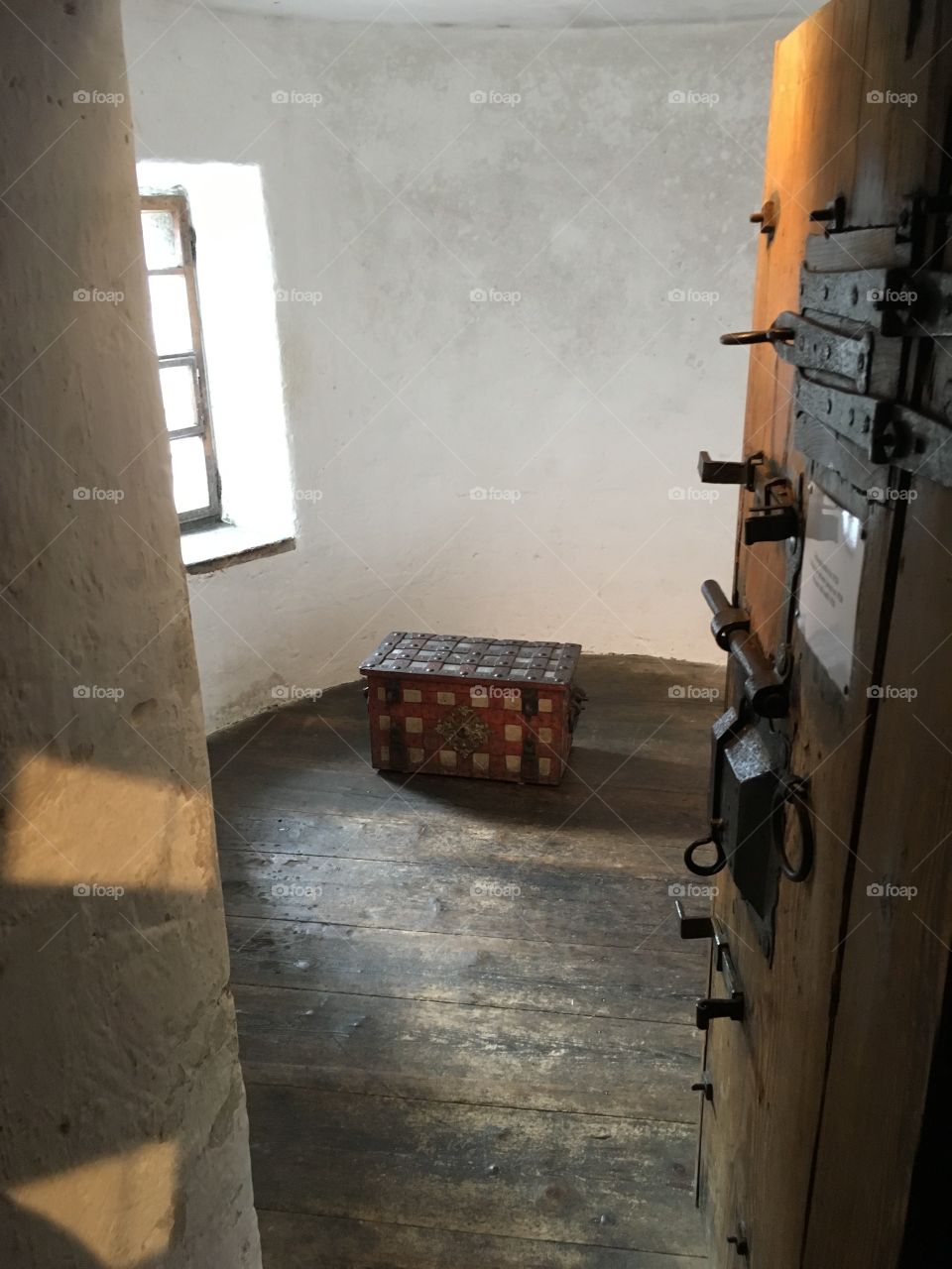 Treasure chest inside multi locked room inside Schloss Thun Castle
