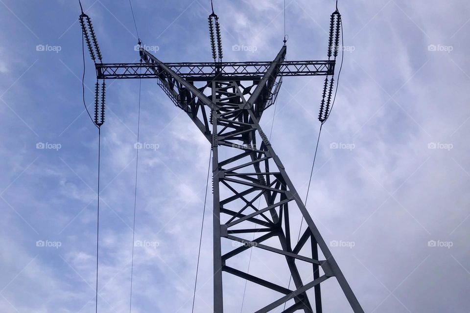 high voltage tower