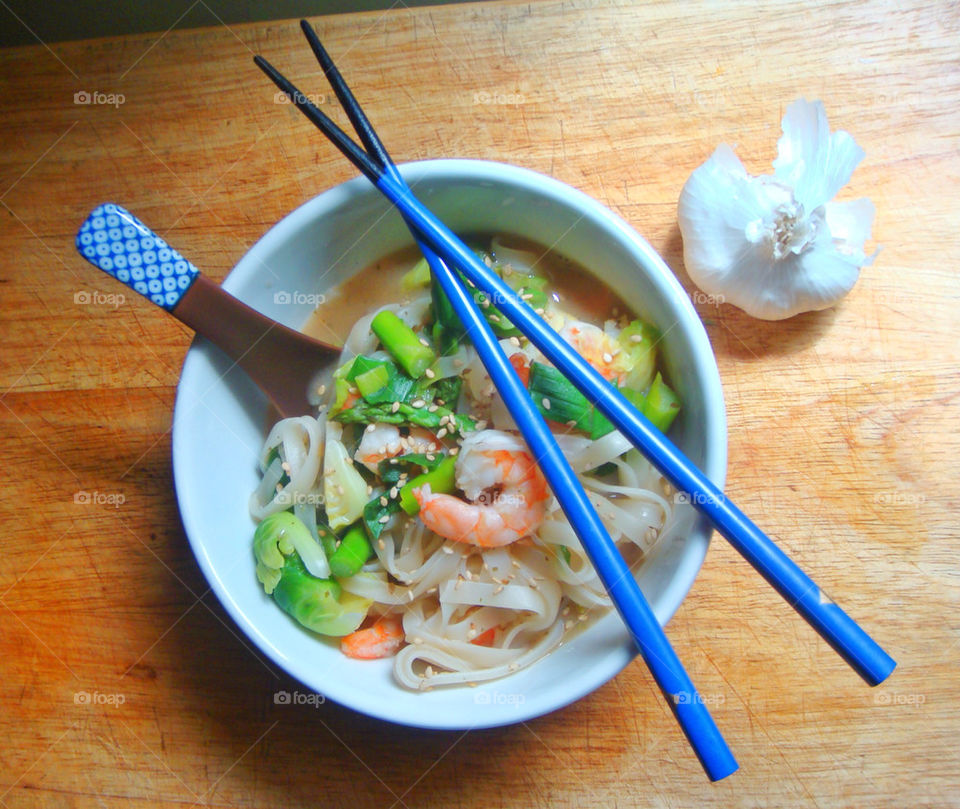 SHRIMP UDON
