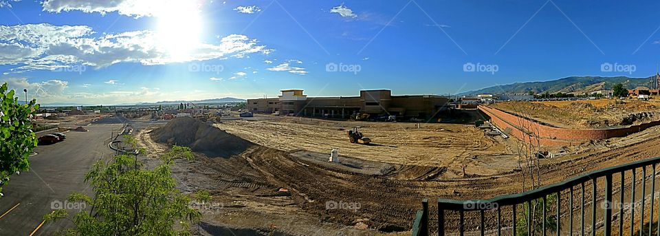 construction site panarama