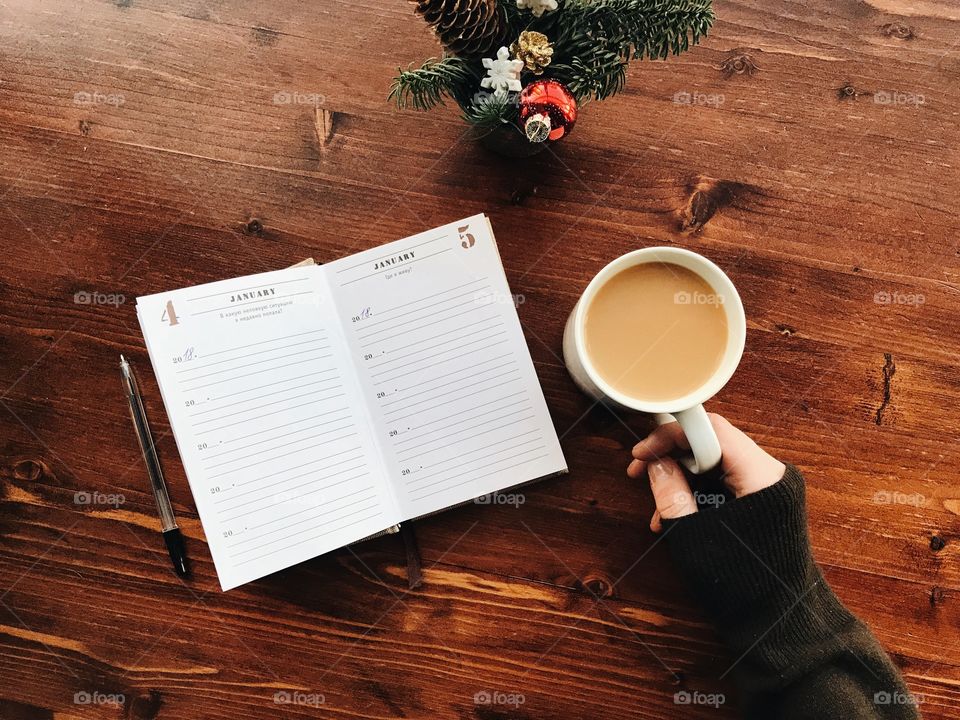 Wood, Table, Coffee, Cup, Book Bindings